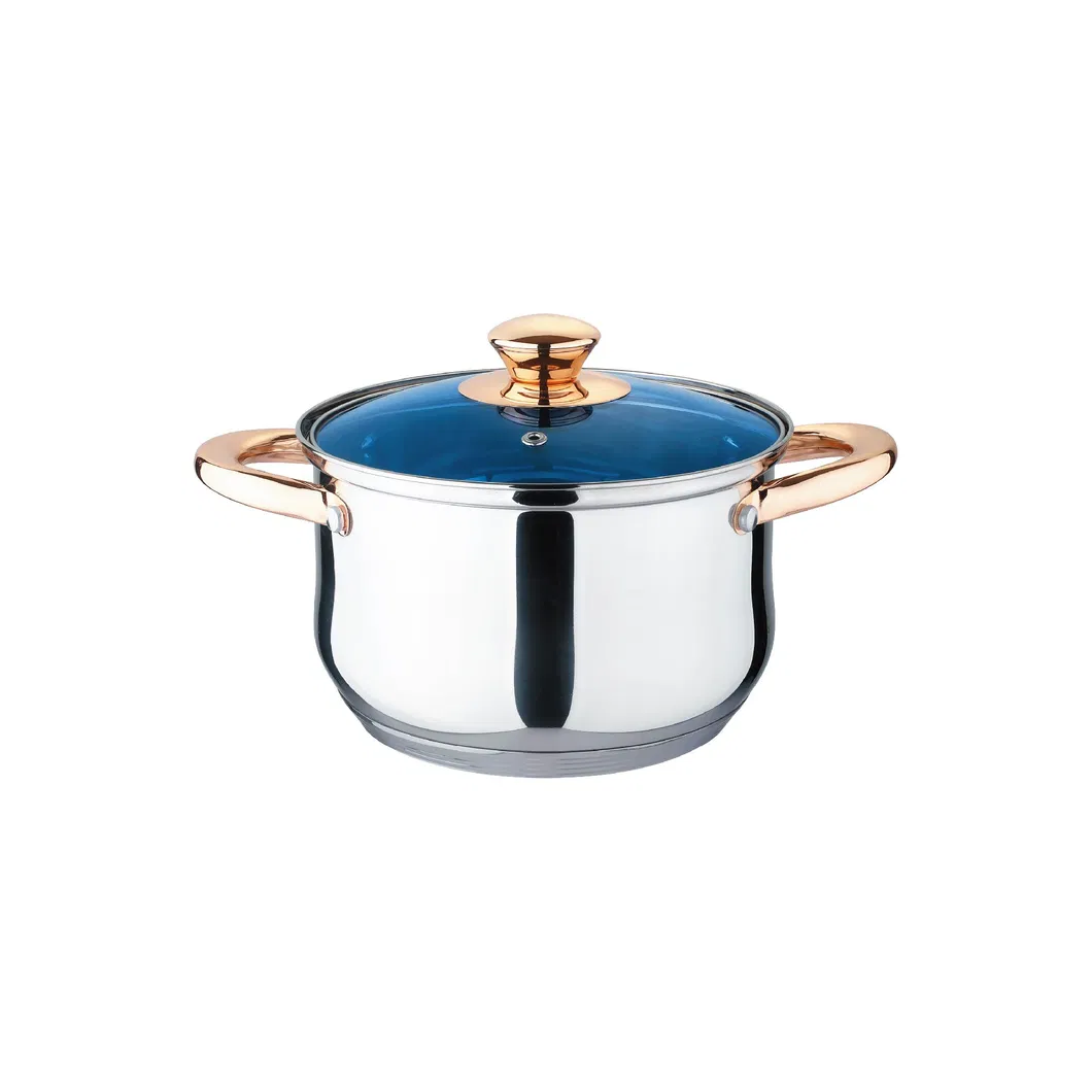 New Design Stockpot Kitchen Utensils Ware Equipment Stainless Steel Stockpot