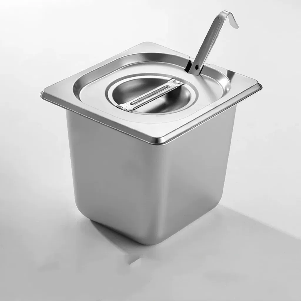 Premium Stainless Steel Milk Tea Serving Pan for Buffets