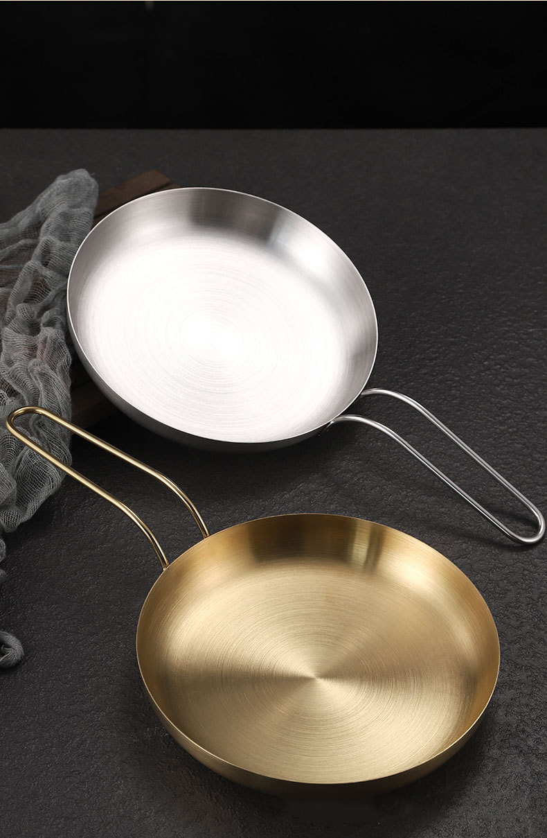 Stainless steel snack plates