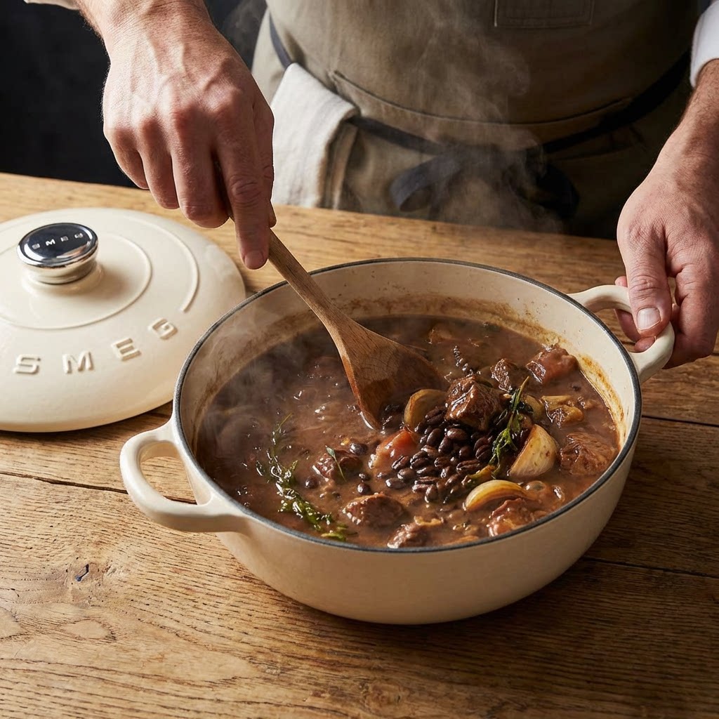Factory Direct Enamel Dutch Oven Casserole 4QT 5QT 6QT Non Stick Seafood Pot for Home Kitchen Induction Cookware