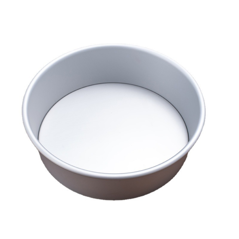 2 4 5 6 7 8 10inch Anodized Aluminum Removable Bottom Round Mini Bundt Cake Pan Bakery Pan Leakproof Cheesecake Pan Baking