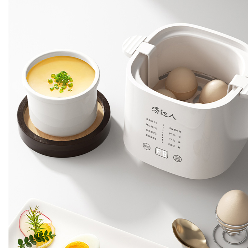 Customize Logo Multi-Function Egg Boiler with Auto off and Light Indicator