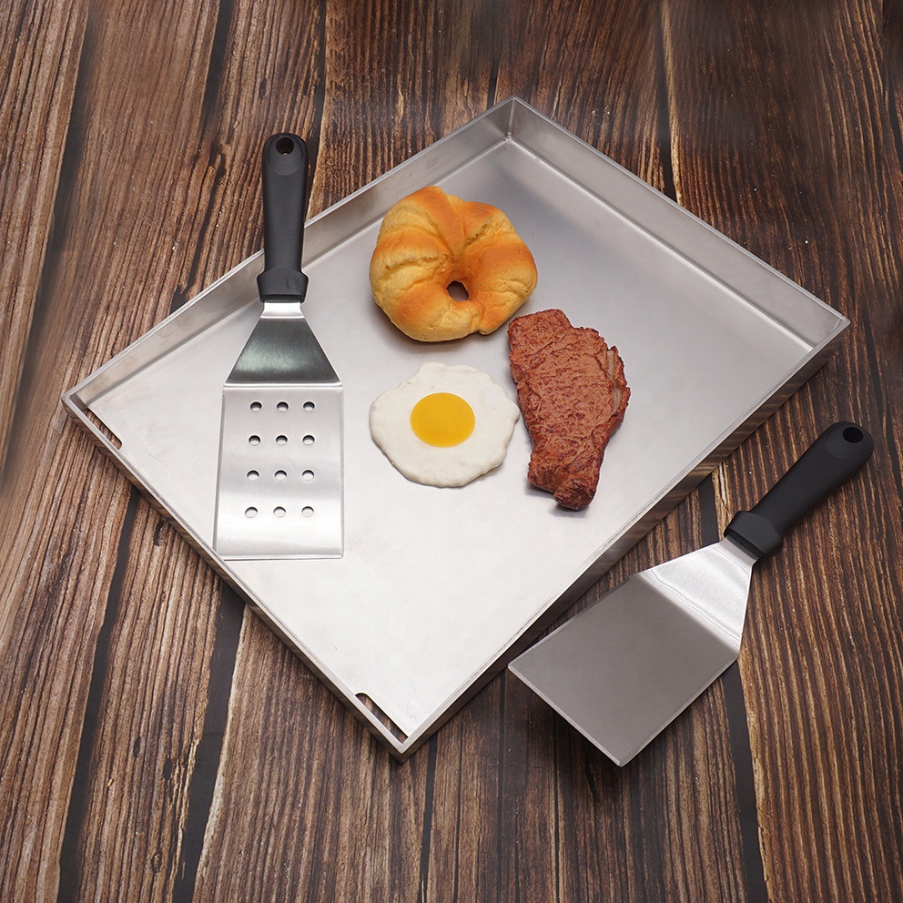 Stainless Steel Griddle Detail 4