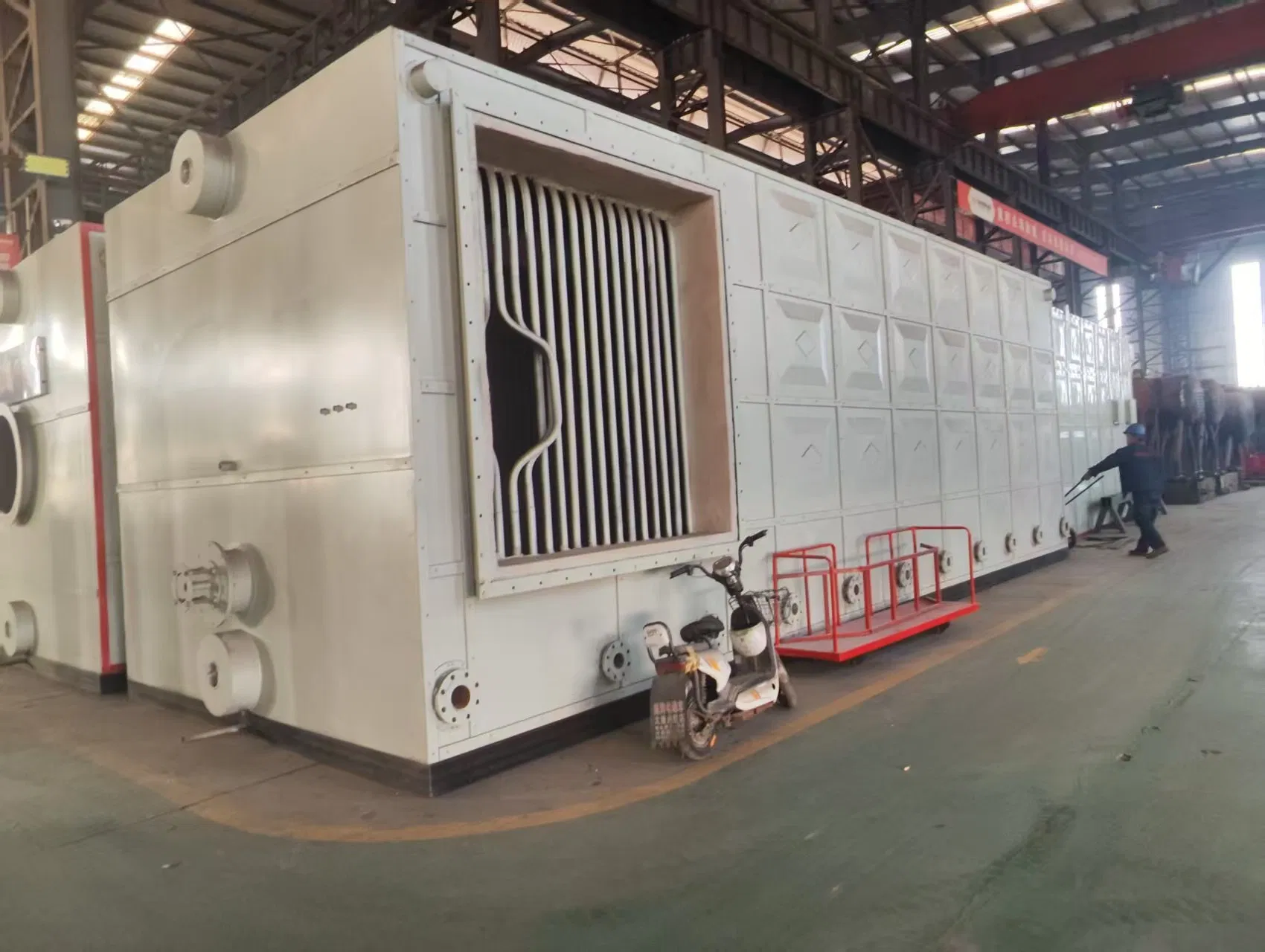 New-Type Double-Drum Industrial Diesel and Natural Gas Oil-Fired Steam Boiler