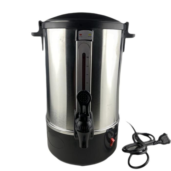 10L Electric Heater Stainless Steel Hot Water Coffee Boiler Double Wall Coffee Brewer