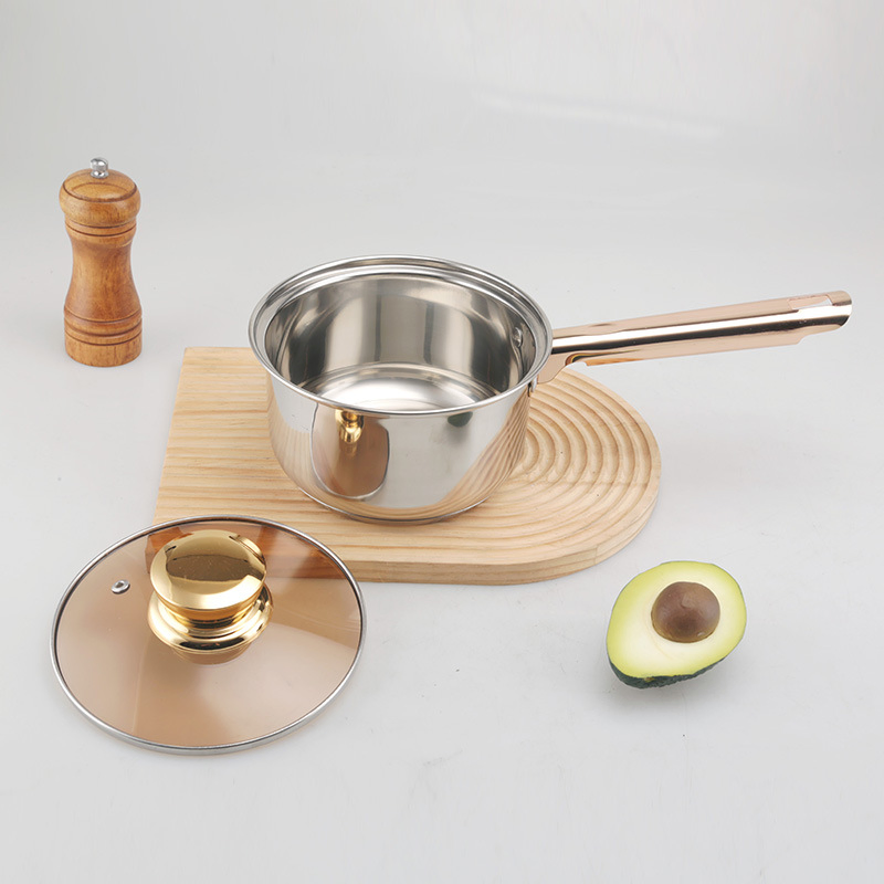 Factory Direct: Stainless Steel Cookware Set (24-Piece / 12-Piece) — Includes Stockpot, Milk Pan, and Frying Pan — Cross-Border Export Assortment