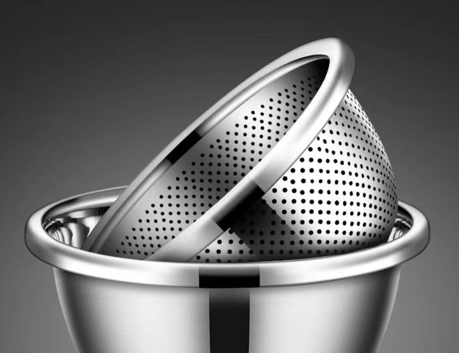 Stainless Steel Strainer Basin Good Quality Stainless Steel Colander From Factory Directly