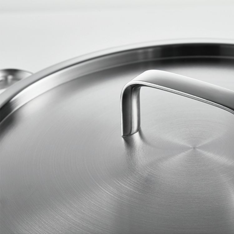 Commercial Variety Specification Brazier Stainless Steel Soup Stock Pots With Cover