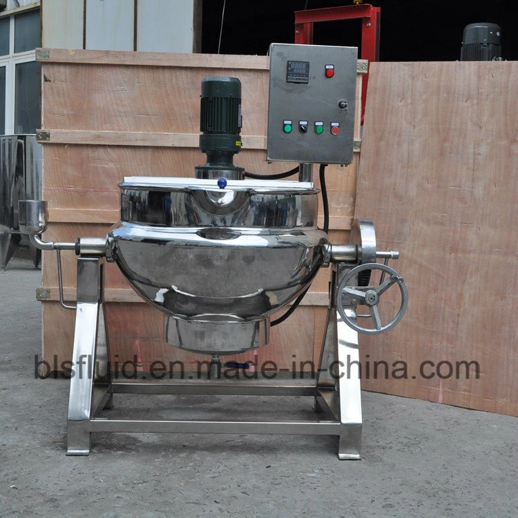 Large Cooking Pots/Double Boiler Pot/Stainless Steel Double Jacketed Cooking Kettle Electric Jacket Boiler