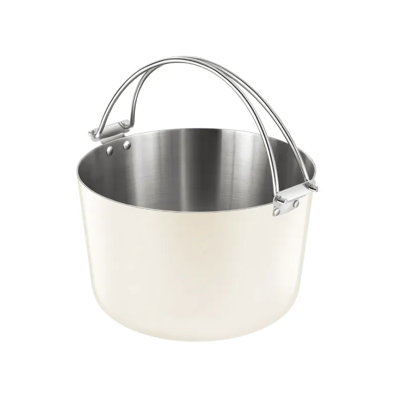 Customized Multi-function Great Quality Outdoor Camping Stainless Steel 201/304 Purecook Dutch Oven Pot Cookware Set Gas