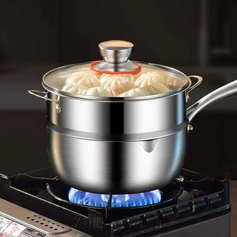 Stainless Steel Milk Pan 6