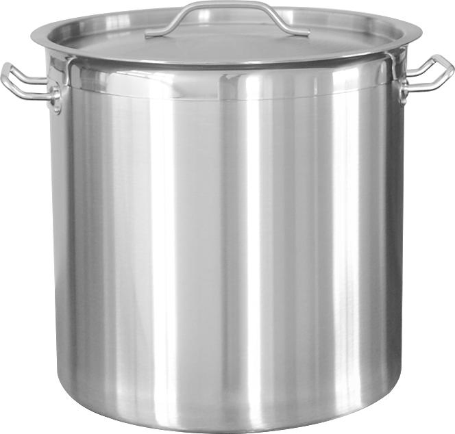 05 Style Tall Body Cookware Stainless Steel Stock Pot with Compound Bottom
