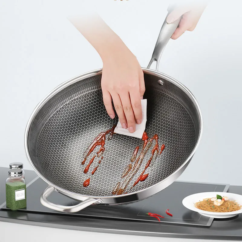 316 Stainless Steel Wok