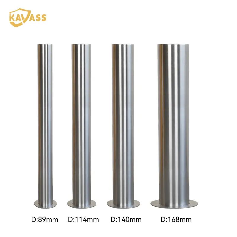 China KAVASS Surface Mounted Stainless Steel Fixed Bollard – 304/316 SS | Polished & Brushed Finish Manufacturers, Factory
