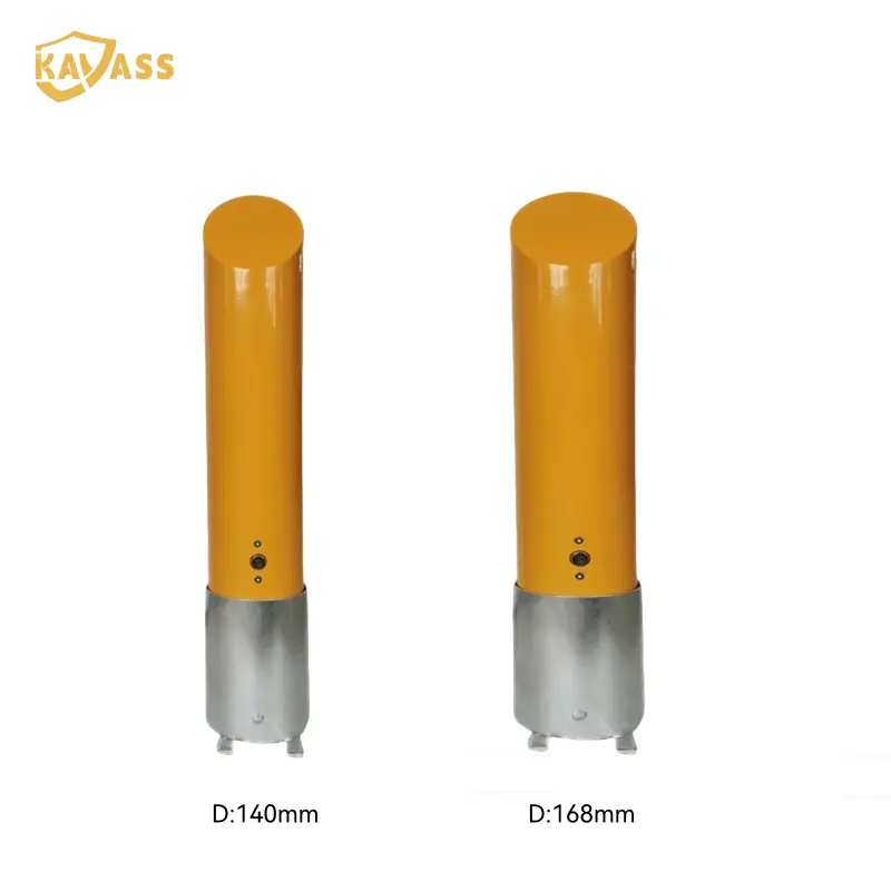 Custom KAVASS In-Ground Removable Auto-Keylock Bollard – Beveled Top, 25-Day Delivery Products, Factory
