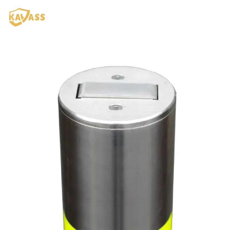 ODM KAVASS In-Ground Oval-Lock Removable Bollard – Secure & Tool-Operated, Hidden Installation, Modern Design Manufacturers, Manufacturer