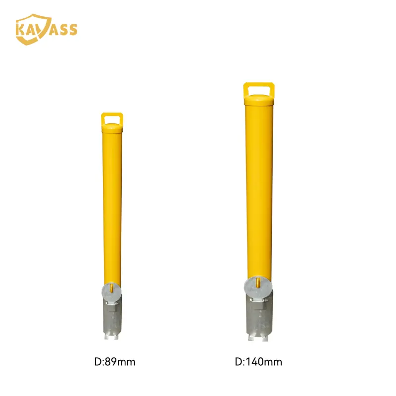China KAVASS Removable Bollard – Hot-Dip Galvanized Sleeve, In-Ground Installation, High Visibility Manufacturers, Product