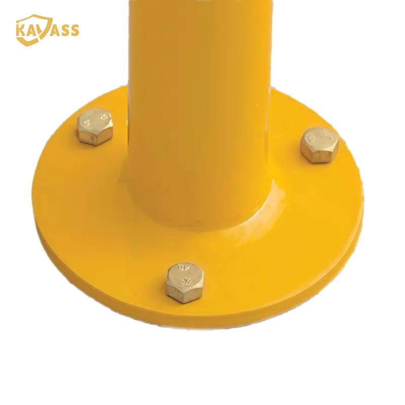ODM KAVASS China Factory Carbon Steel Yellow Surface Mount Bollard - Durable Suppliers for Commercial Protection Manufacturer, Factory