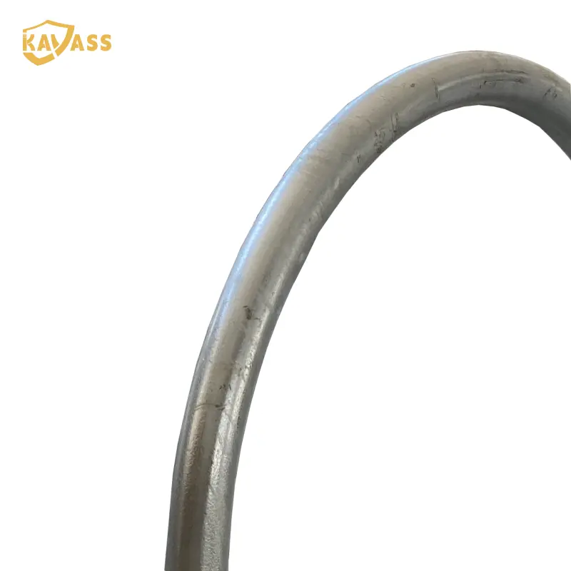 ODM KAVASS C-Shaped Hoop Bike Rack – Hot-Dipped Galvanized, Outdoor Durable Products, Factories