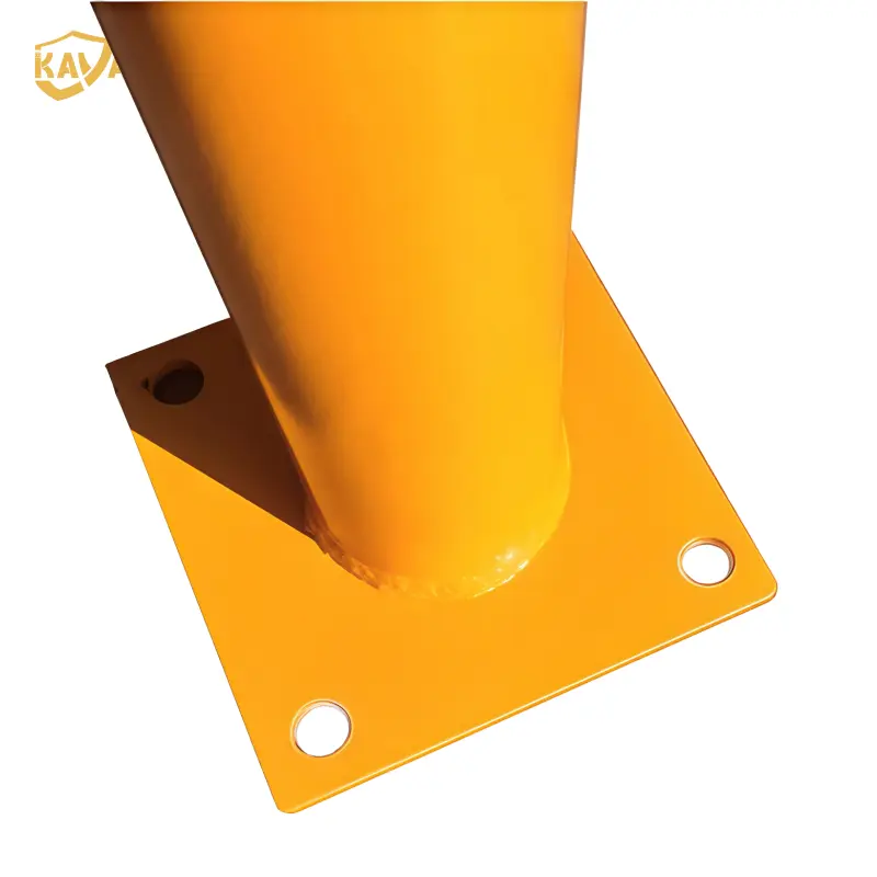 Custom KAVASS China Suppliers Factory Fixed Bollard – Q235 Steel, Reflective Yellow, Fast Delivery, Multiple Sizes Available Manufacturers, Product