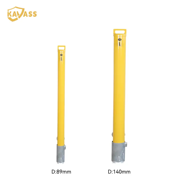 Custom KAVASS China Suppliers Auto In-Ground Keylock Removable Bollard Factory - Secure, Concealed with Handle Supplier, Product