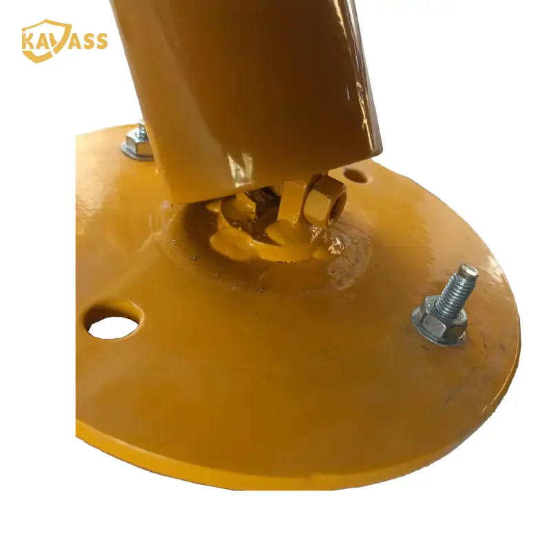 OEM KAVASS Surface Mounted Carbon Steel / Stainless Steel Flexible Bollard with Flat Top Cap – Impact-Absorbing | Durable Design | Customizable Manufacturers, Manufacturer