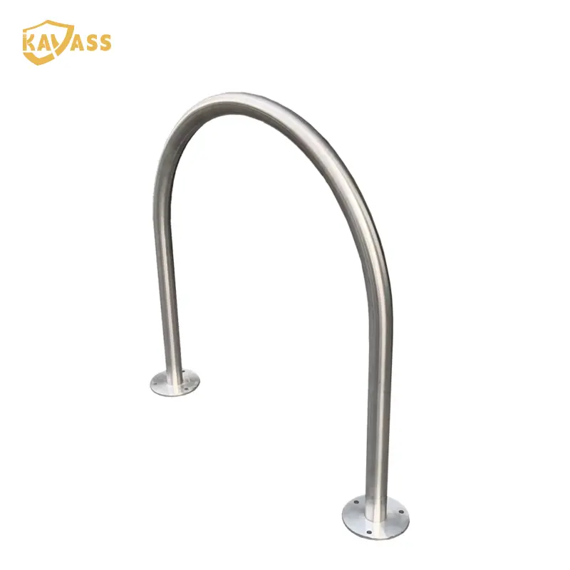 China KAVASS C-Shaped Hoop Bike Rack – 304SS/316SS, Zero Maintenance Manufacturer, Product