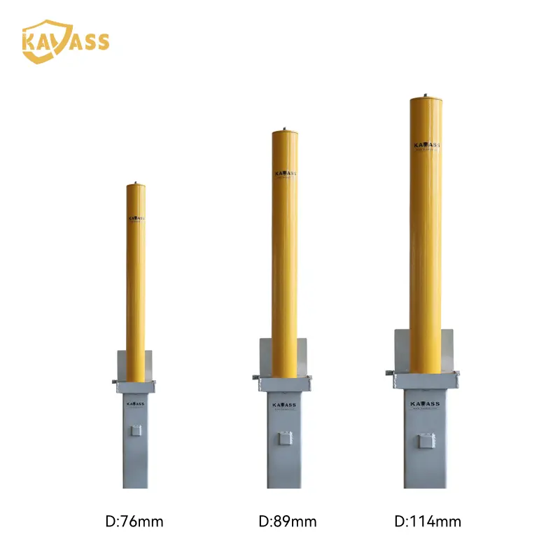 ODM KAVASS China Factory Carbon Steel Telescopic Bollard - Keylock, Height Adjustable | Supplier of Yellow/Black Options Product, Factory