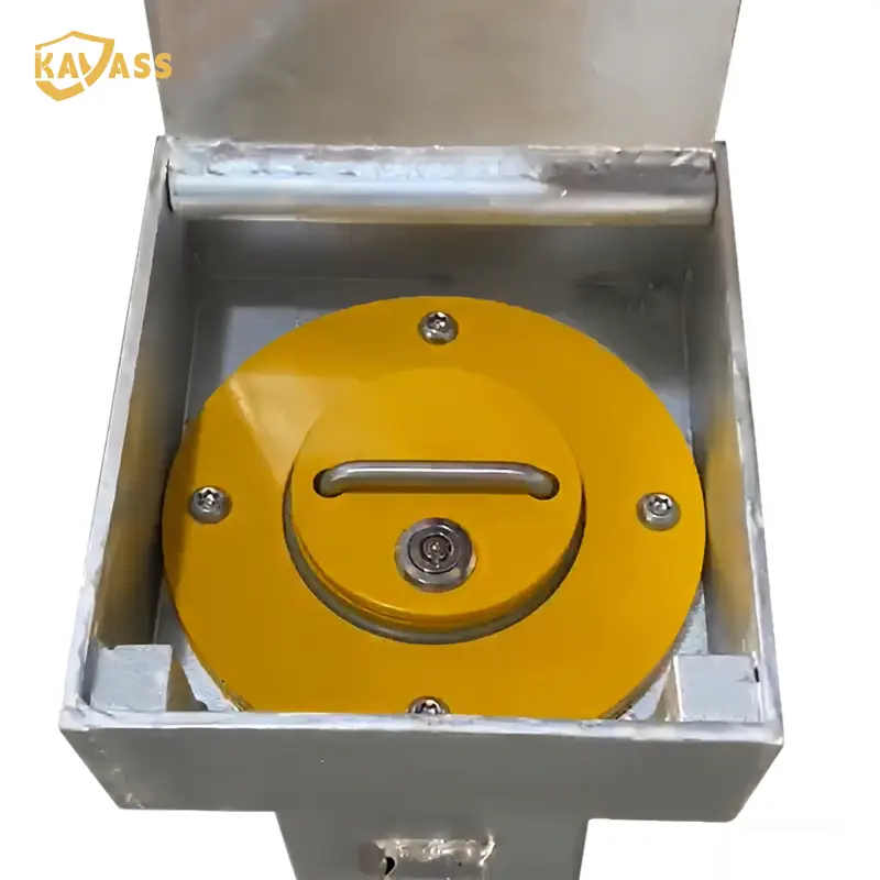 ODM KAVASS China Factory Carbon Steel Telescopic Bollard - Keylock, Height Adjustable | Supplier of Yellow/Black Options Product, Factory