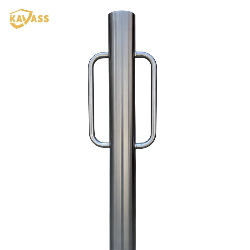 ODM KAVASS Dual-Function Bollard Rack: China Suppliers' Factory-Direct Integrated Bike Parking & Crash Protection Solution Factories, Factory