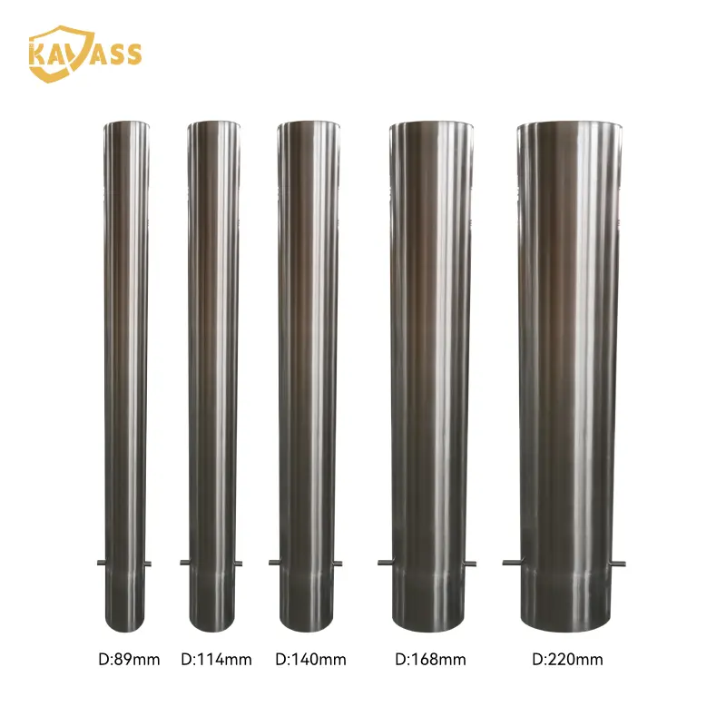 Custom KAVASS China Factory Fixed Bollard – In-Ground Stainless Steel, 304/316 SS, Durable Design from Reliable Suppliers Products, Factories