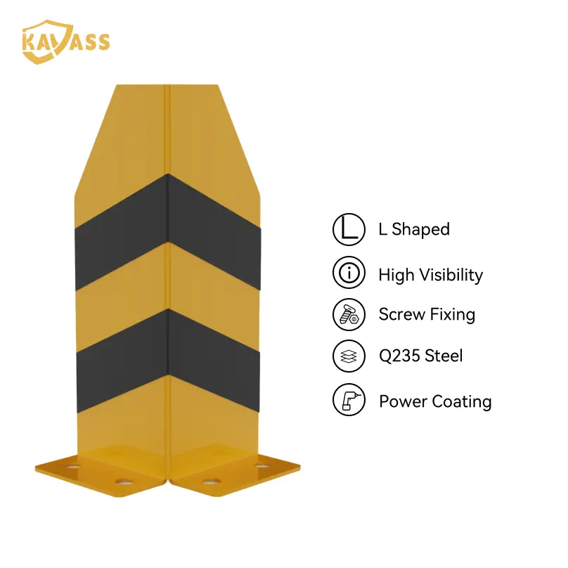 Custom KAVASS L-Type Shelf Protector – KVS-SP-L | Impact Protection for Industrial Racking Manufacturer, Suppliers