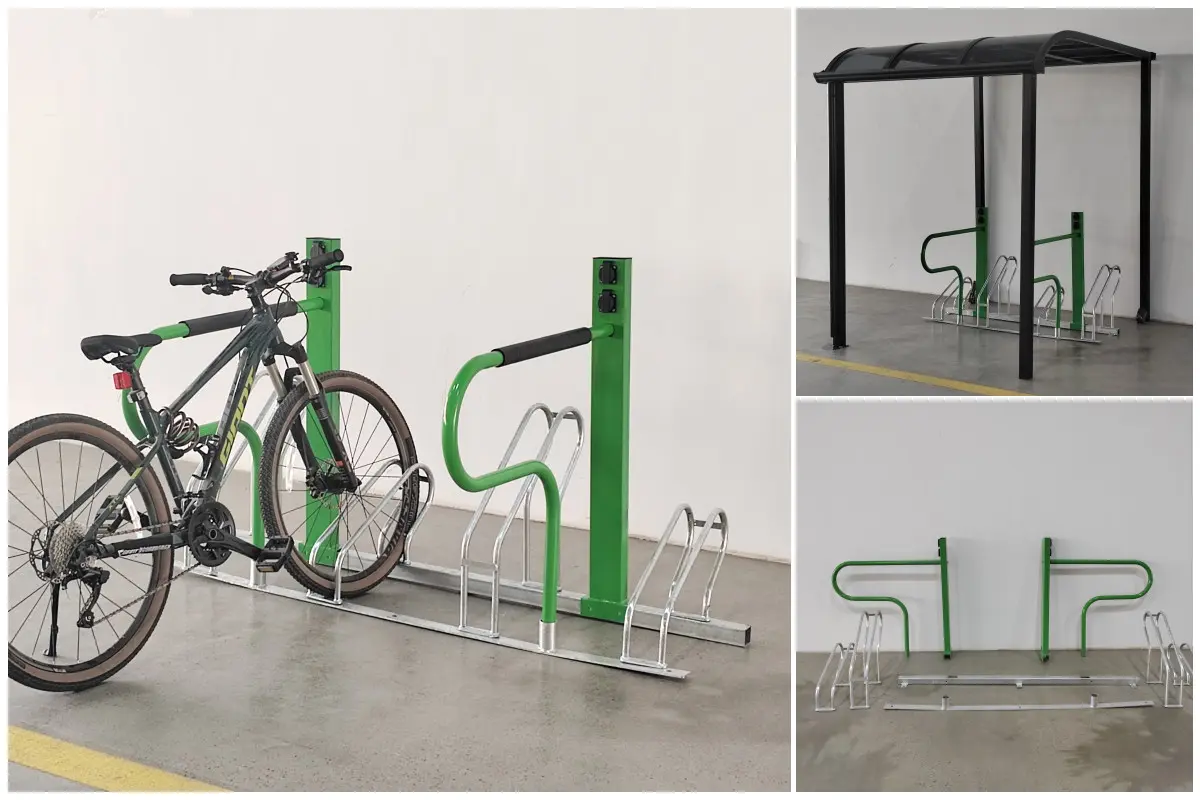 Detail Pictures of KVS-EBR-STAND-TB04 E-Bike Rack