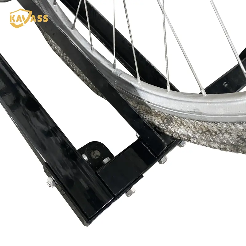 ODM KAVASS Semi-Vertical Bike Rack - Durable Powder Coated Storage | China Suppliers & Factory for Efficient Bike Solutions Manufacturer, Products