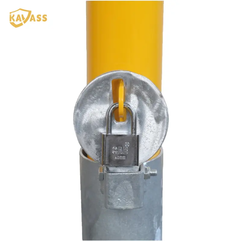 China KAVASS Removable Bollard – Hot-Dip Galvanized Sleeve, In-Ground Installation, High Visibility Manufacturers, Product