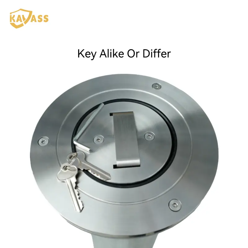 ODM KAVASS Premium Stainless Steel Telescopic Bollard – Key-Controlled, Alike or Differ Options for Secure Access Products, Factories