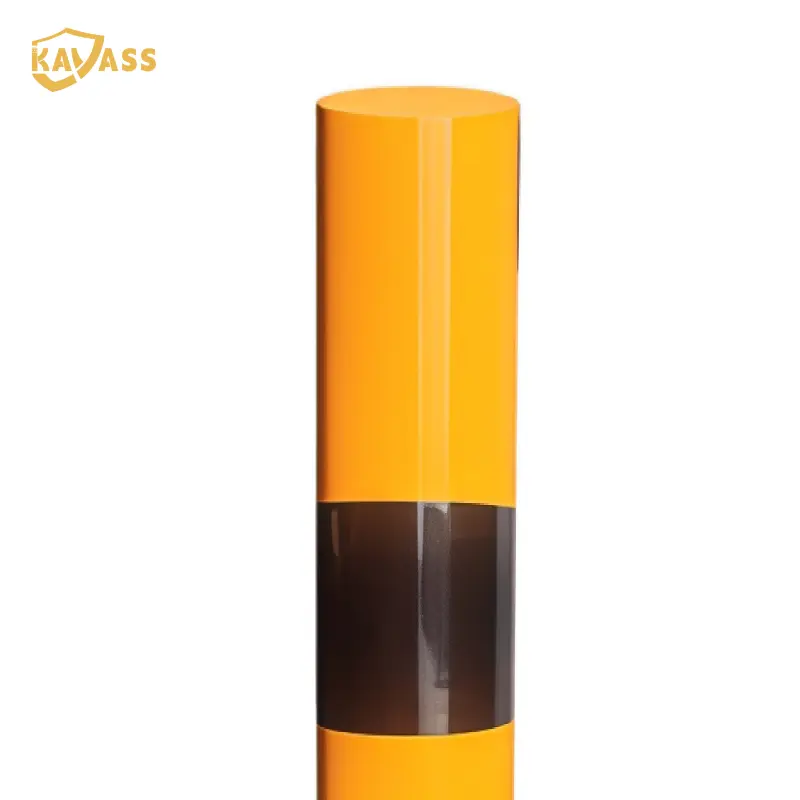 Custom KAVASS China Suppliers Factory Fixed Bollard – Q235 Steel, Reflective Yellow, Fast Delivery, Multiple Sizes Available Manufacturers, Product