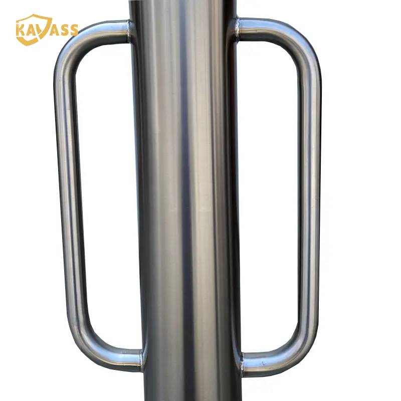 ODM KAVASS Dual-Function Bollard Rack: China Suppliers' Factory-Direct Integrated Bike Parking & Crash Protection Solution Factories, Factory