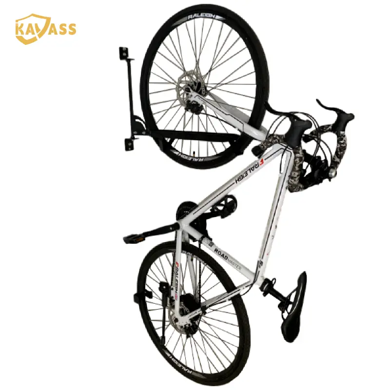 OEM KAVASS Rotating Wall-Mounted Bike Rack – KVS-WMBR-SW1-OP, Foldable, Smart Storage Supplier, Factories