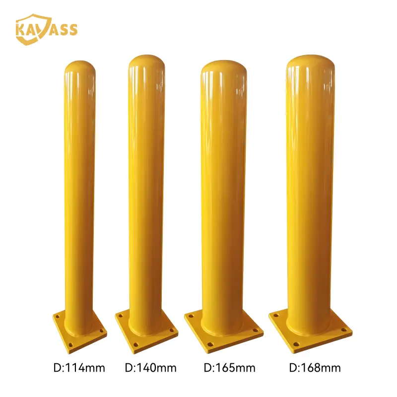 Custom KAVASS Surface Mounted Heavy Duty Bollard with Domed Top – 6mm Wall Thickness | In Stock & Fast Shipping Supplier, Suppliers