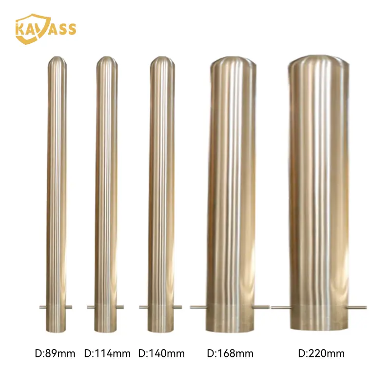 Custom KAVASS In-Ground Stainless Steel Bollard - Dome Top | China Suppliers & Factory for Durable Traffic Control Solutions Supplier, Suppliers