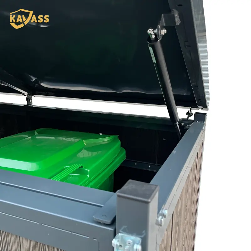 China KAVASS 1500L Waste Enclosure - Durable Galvanized Steel & WPC | China Suppliers & Factory Solutions Product, Factories