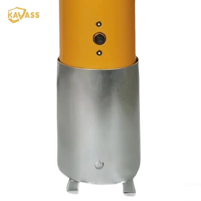 Custom KAVASS In-Ground Removable Auto-Keylock Bollard – Beveled Top, 25-Day Delivery Products, Factory