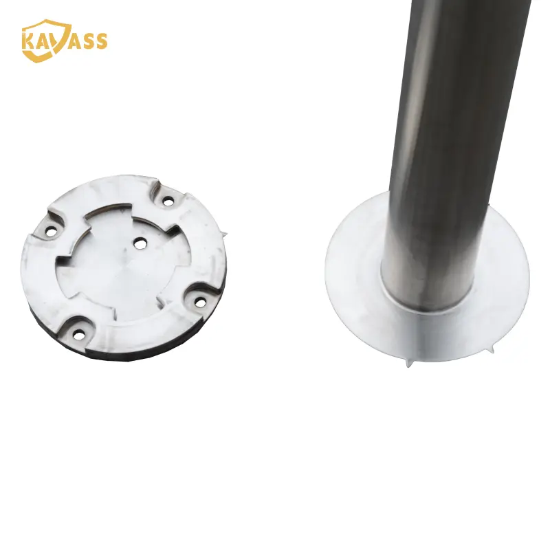 Custom KAVASS Stainless Steel Removable Bollard - Flat Top with Handle | China Suppliers & Factory | Surface Mounted, Premium Finish Manufacturers, Products