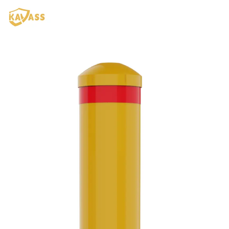 ODM KAVASS China Factory Carbon Steel Yellow Surface Mount Bollard - Durable Suppliers for Commercial Protection Manufacturer, Factory