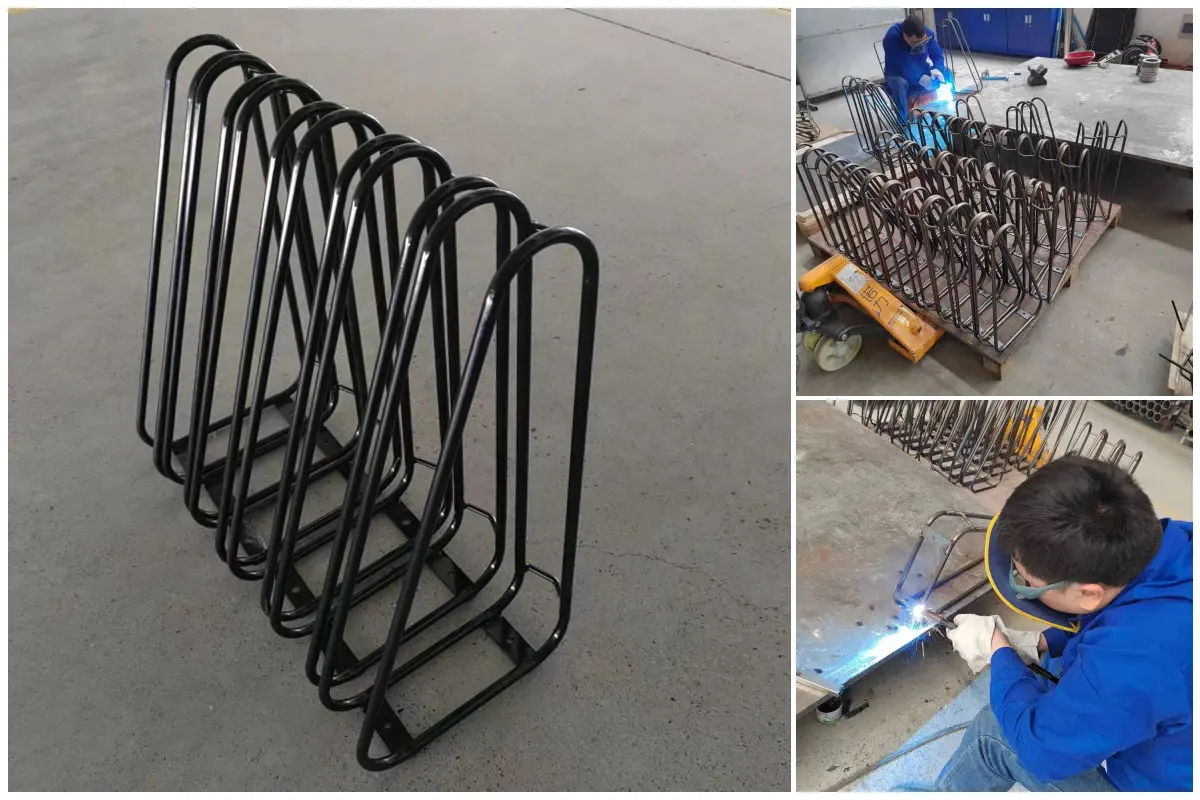 Detail Pictures of Wall-Mounted Bike Rack