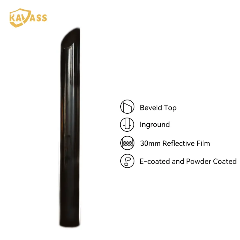 China KAVASS In-Ground Carbon Steel Bollard with Beveled Top | Factory Direct from China Suppliers | 2-Year Warranty Product, Factory