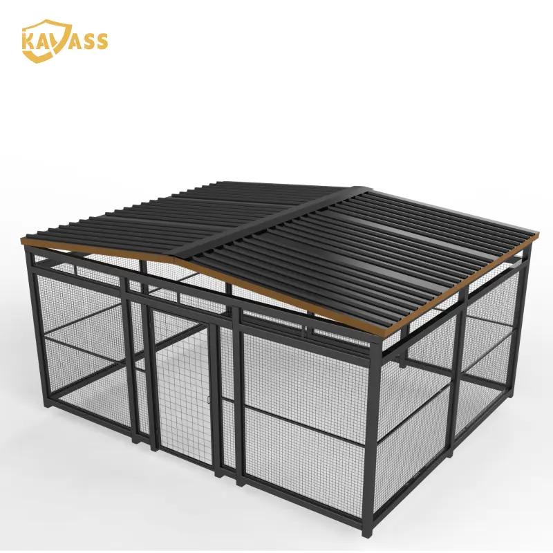 China KAVASS Mesh Bike Shelter – Fireproof Roof, 40-Bike Capacity, Custom Dimensions Suppliers, Product