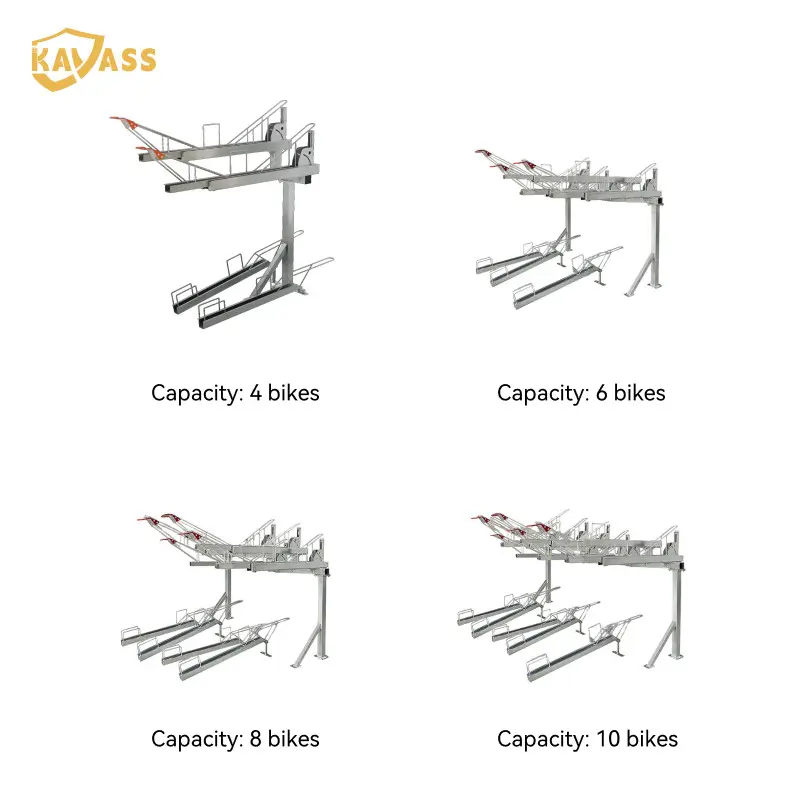 ODM KAVASS Double-Tier Bike Rack – Space-Saving, Gas-Assisted, Easy to Use Manufacturer, Products