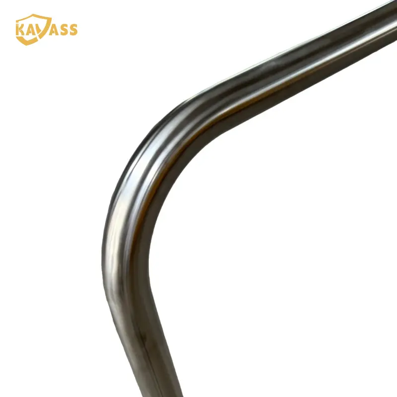 China Factory Suppliers KAVASS 90° Right-Angle U-Rack - Durable 304SS/316SS Bicycle Storage Solution